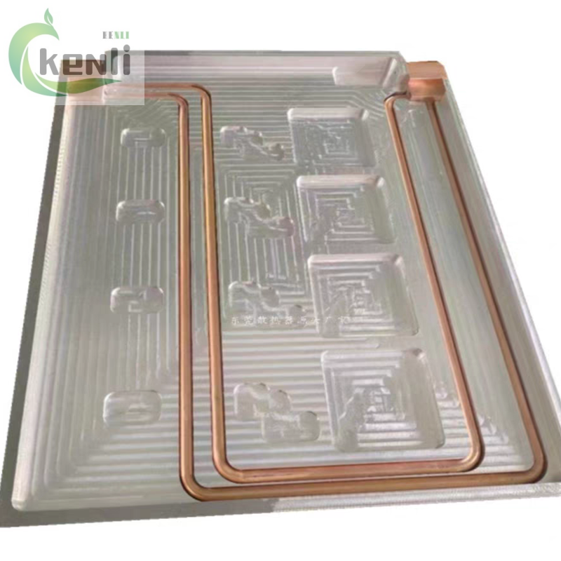 Aluminium Copper Tube Water Cooling Cold Plate Factory Price