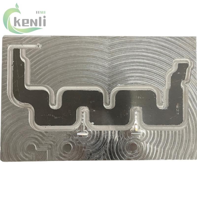 FMachining Aluminum Fsw Friction Stir Welding Customized Liquid Cold Cooling Plate EV Battery Aluminum Cooling Plate for Heat Exchanger